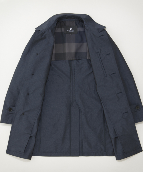 BLACK LABEL CRESTBRIDGE ツイルステンカラーコートM