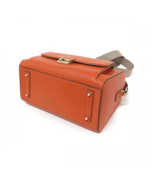 アニヤハインドマーチ 赤ハンドバッグ カーカーレッド 美品】アニヤ