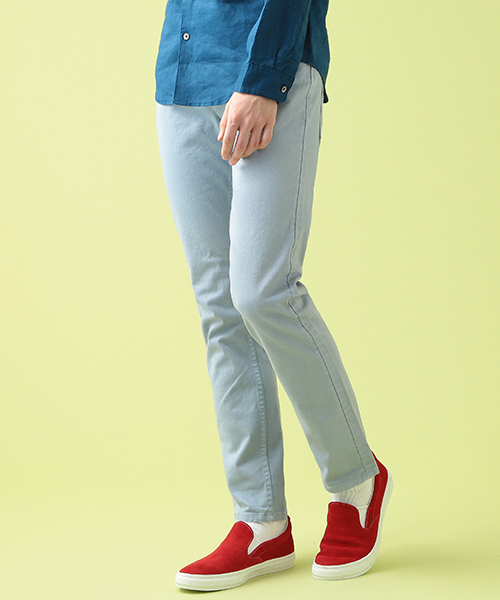 B:MING by BEAMS(ビーミングバイビームス)の「○GLOBE / Goodstock Jean(デニムパンツ・メンズ・グレー/ブルー・30inch/32inch/34inch)」の2枚目の写真