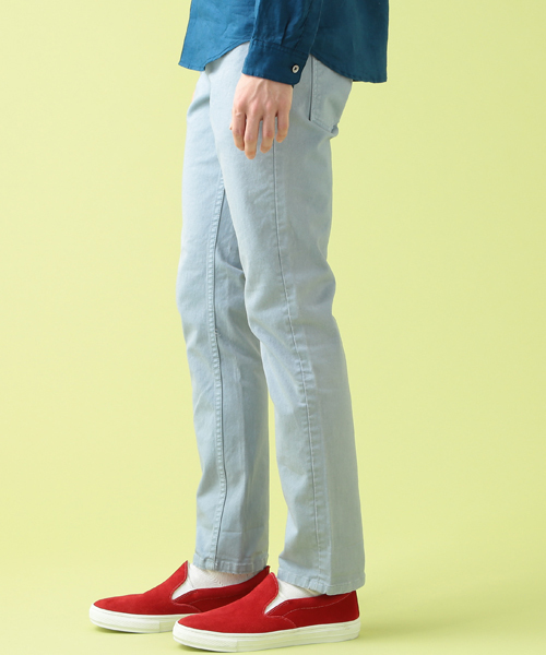 B:MING by BEAMS(ビーミングバイビームス)の「○GLOBE / Goodstock Jean(デニムパンツ・メンズ・グレー/ブルー・30inch/32inch/34inch)」の3枚目の写真