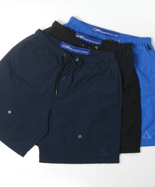 GERRY（ジェリー）の「GERRY/ジェリー ナイロン バギー ショートパンツ/ ハーフパンツ/ ショーツ（その他パンツ・メンズ・ブラック/ネイビー/ブルー・LL/M/L）」の2枚目の写真