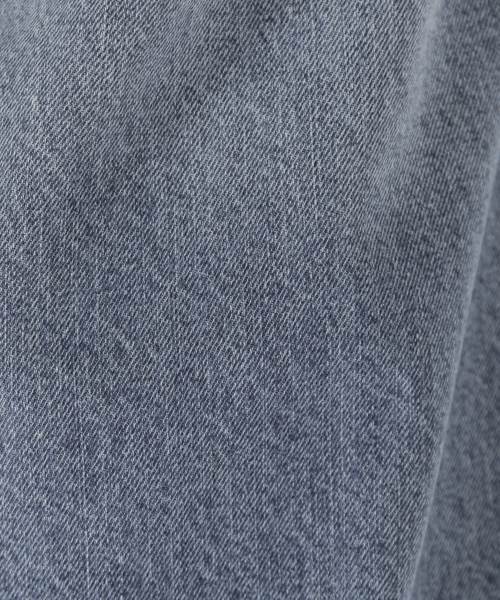 BAYFLOW（ベイフロー）の「ルーズストレートデニム 19AW（デニムパンツ・レディース・オフホワイト/ネイビー/ブラック/ブルー・MEDIUM/LARGE/SMALL）」の12枚目の写真