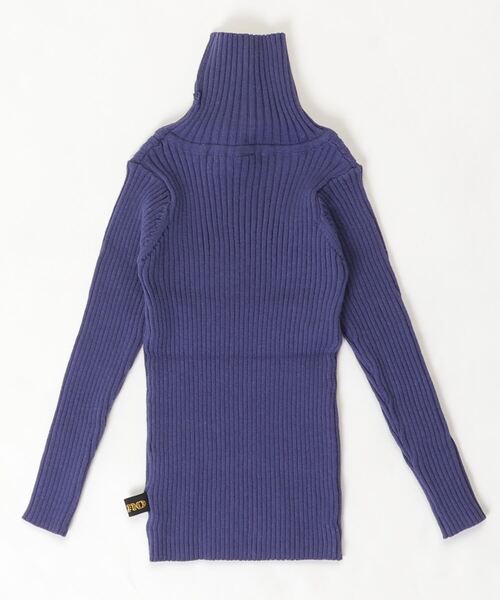 nino（ニノ）の「[80-135]リブタートル シーズンCOLOR（Tシャツ/カットソー・キッズ・パープル/ピンク/マスタード/レッド/ベージュ/ベビーピンク/ネイビー・XS/S/M/L）」の8枚目の写真