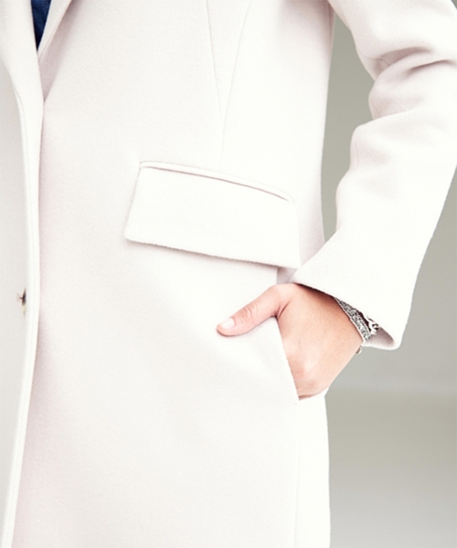 Jewel Changes（ジュエルチェンジズ）の「JCT 14FW  チェスターコート（チェスターコート・レディース・ナチュラル/ブラック/グレー・36/38）」の9枚目の写真