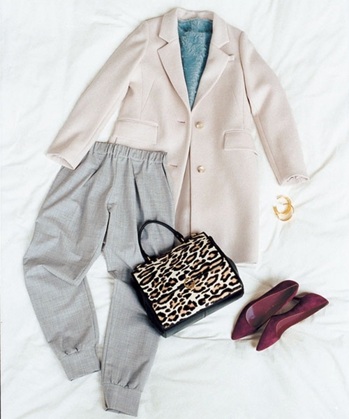 Jewel Changes（ジュエルチェンジズ）の「JCT 14FW  チェスターコート（チェスターコート・レディース・ナチュラル/ブラック/グレー・36/38）」の5枚目の写真