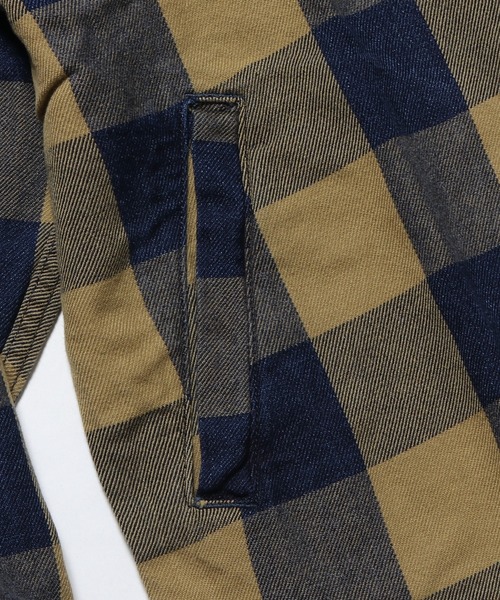 REMI RELIEF(レミレリーフ)の「REMI RELIEF/レミレリーフ INDブロックチェックSH(シャツ/ブラウス・メンズ・イエロー/レッド・S/L)」の7枚目の写真