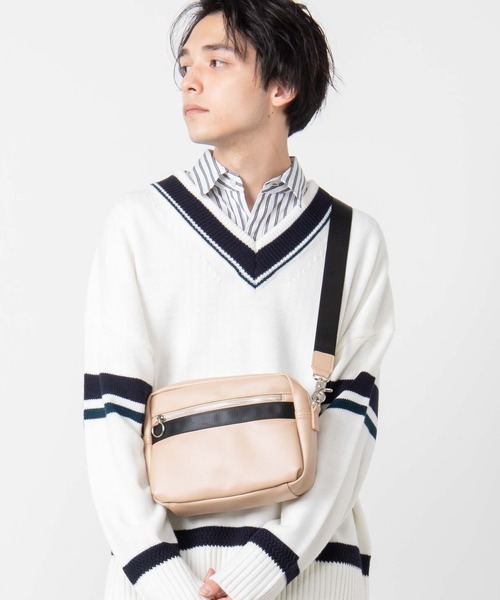 WEGO（ウィゴー）の「WEGO/リングポイントフェイクレザーミニショルダーバッグ（ショルダーバッグ・レディース・ホワイト/ブラック/ベージュ/その他1/その他2・FREE）」の7枚目の写真