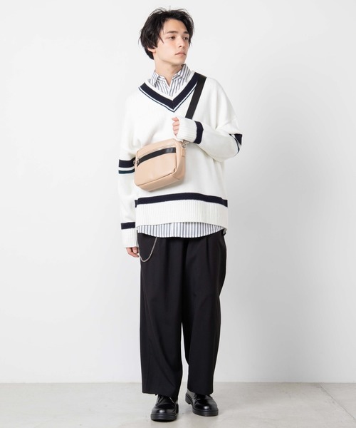 WEGO（ウィゴー）の「WEGO/リングポイントフェイクレザーミニショルダーバッグ（ショルダーバッグ・レディース・ホワイト/ブラック/ベージュ/その他1/その他2・FREE）」の8枚目の写真