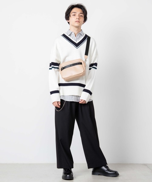 WEGO（ウィゴー）の「WEGO/リングポイントフェイクレザーミニショルダーバッグ（ショルダーバッグ・レディース・ホワイト/ブラック/ベージュ/その他1/その他2・FREE）」の9枚目の写真