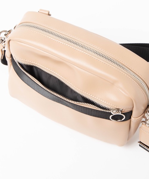 WEGO（ウィゴー）の「WEGO/リングポイントフェイクレザーミニショルダーバッグ（ショルダーバッグ・レディース・ホワイト/ブラック/ベージュ/その他1/その他2・FREE）」の21枚目の写真