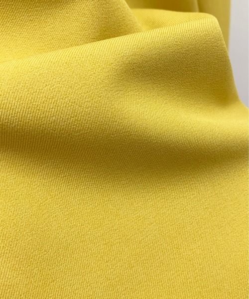 BE NEAT（ビーニート）の「【日本製】Vネックカーディガン風シャツ（シャツ/ブラウス・レディース・オフホワイト/イエロー・M）」の19枚目の写真