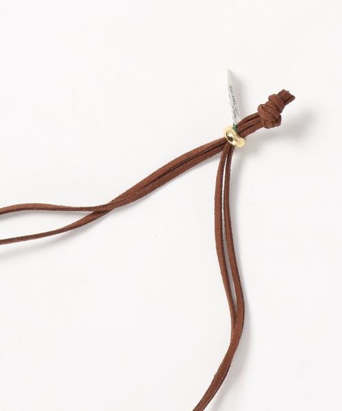 チャイハネ（チャイハネ）の「【チャイハネ】民族柄 重ねリングMEN'Sネックレス（ネックレス・メンズ・ブラック/シルバー/ゴールド・FREE）」の4枚目の写真