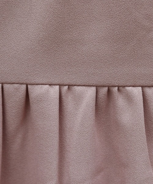 PairPair（ペアペア）の「無地＆花柄＆ドット柄ティアードジャンパースカート（ジャンパースカート・レディース・ブラック/ベージュ/モカ/ライトベージュ・FREE）」の20枚目の写真