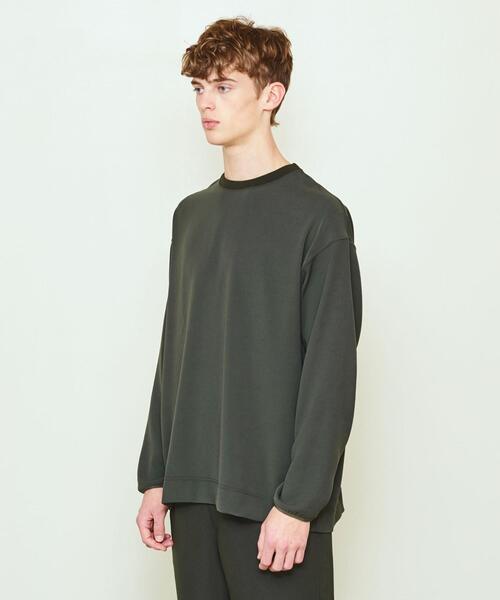 UNITED ARROWS & SONS（ユナイテッドアローズアンドサンズ）の「UNITED ARROWS & SONS by DAISUKE OBANA TWL CREW L/SL 20SS†◆（Tシャツ/カットソー・メンズ・オリーブ/ブラック・L/S/XL/M）」の16枚目の写真