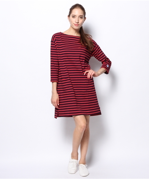 fennica（フェニカ）の「ORCIVAL / ボーダーポケットワンピース（ワンピース・レディース・その他1/その他2/その他3・ONE SIZE）」の7枚目の写真