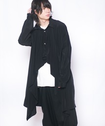 GGD | GGD / 日本製エステルデザインシャツコート(シャツ/ブラウス)