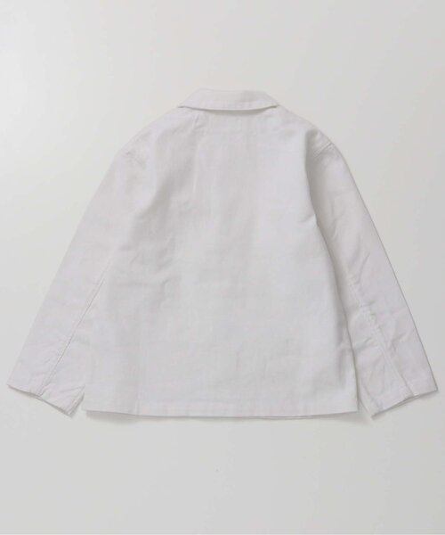 TRUNIKA(トラニカ)の「WIDE SHIRT JACKET(テーラードジャケット・キッズ・ブラック/ホワイト・100/110/120/130/140/150)」の8枚目の写真