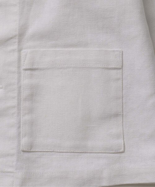 TRUNIKA(トラニカ)の「WIDE SHIRT JACKET(テーラードジャケット・キッズ・ブラック/ホワイト・100/110/120/130/140/150)」の5枚目の写真