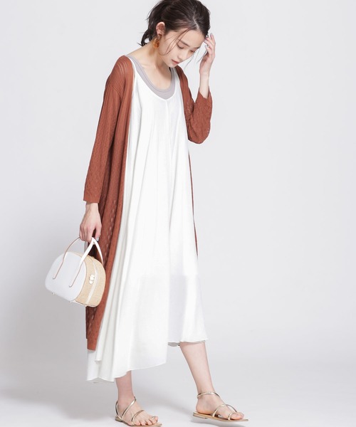 激安大特価ランキング1位 セール イレギュラーヘムキャミワンピース ワンピース Nano Universe ナノユニバース のファッション クーポンで割引 Arenatheatre Net