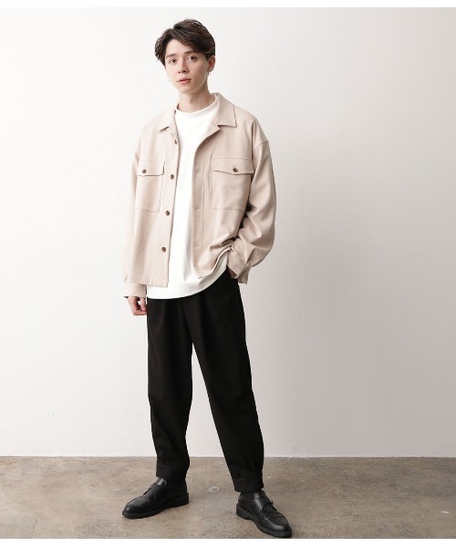 JUNRED(ジュンレッド)の「ドレープカフスジョガーPT(その他パンツ・メンズ・ブラック/ダークブラウン・S/M/L)」の10枚目の写真