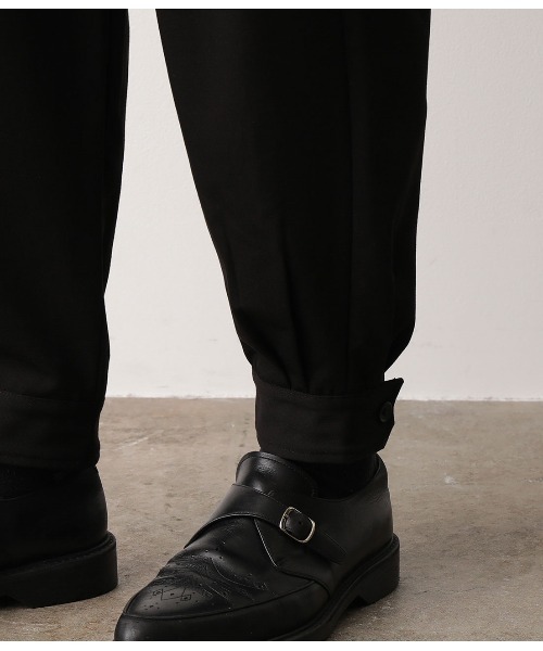 JUNRED(ジュンレッド)の「ドレープカフスジョガーPT(その他パンツ・メンズ・ブラック/ダークブラウン・S/M/L)」の17枚目の写真