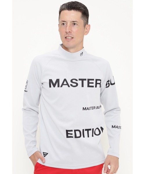 MASTER BUNNY EDITION(マスターバニーエディション)の「【MASTER BUNNY EDITION】MBEロゴパネルジャガード(Tシャツ/カットソー)」|ホワイト