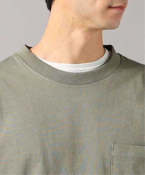 JOURNAL STANDARD relume（ジャーナルスタンダード　レリューム）の「クウボウ天竺 ヘビーオンス L/S Tシャツ（Tシャツ/カットソー・メンズ・グレー/サファリグリーン/ブラック系その他/ライトグレー/ホワイト・LARGE/MEDIUM/SMALL）」の21枚目の写真