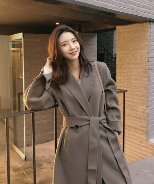 みいみ　　　オーバーコート　チェスターコート　アイボリー　L セール】【CLASSY 2月号掲載】オーバーサイズフェイクファー