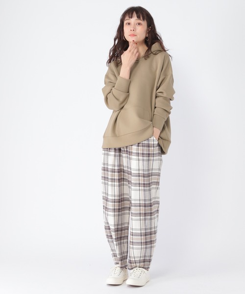 studio CLIP（スタディオクリップ）の「ダンボールパーカー（パーカー・レディース・スモーク/モカ/アイボリー・MEDIUM/LARGE）」の12枚目の写真