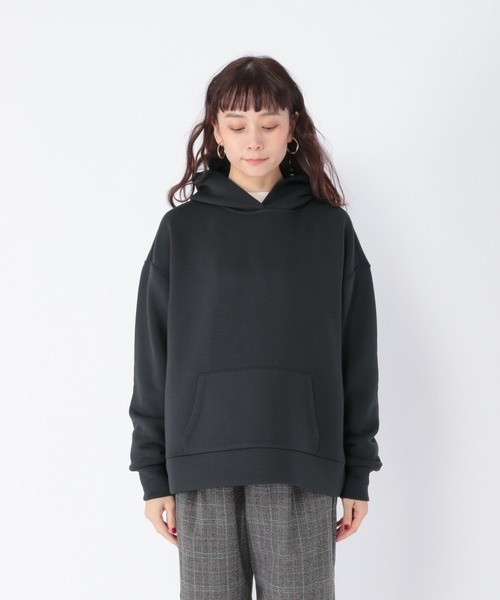 studio CLIP（スタディオクリップ）の「ダンボールパーカー（パーカー・レディース・スモーク/モカ/アイボリー・MEDIUM/LARGE）」の4枚目の写真