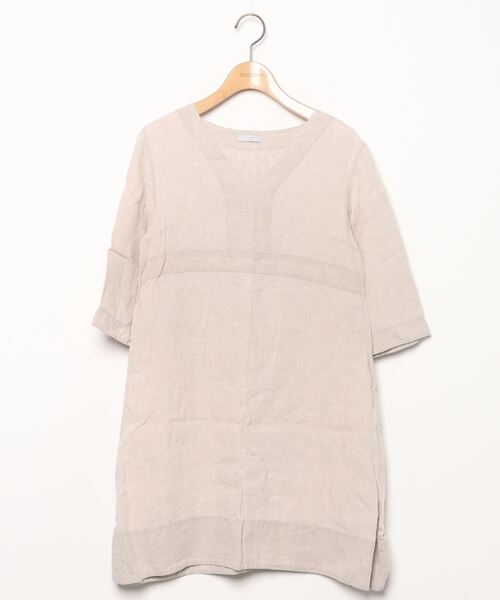 セール ブランド古着 7分袖ワンピース ワンピース Fog Linen Work フォグリネンワーク のファッション通販 Zozoused