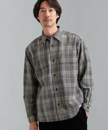 green label relaxing | ＜ カジュアルセットアップ / 手洗い可 ＞ SC テクノウール カデット 長袖 シャツ 羽織(シャツ/ブラウス)