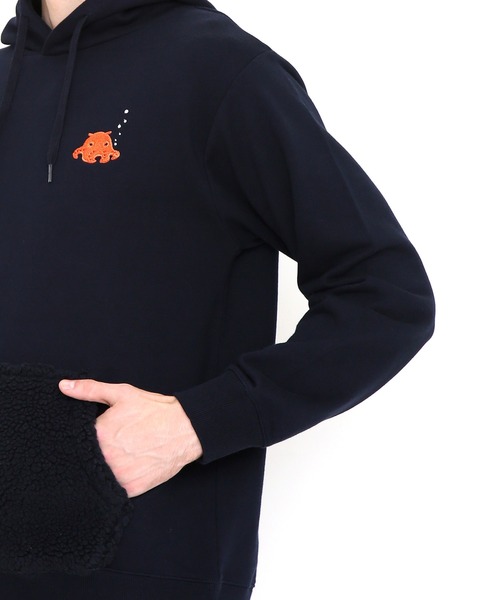 値下げ☆新品☆graniphグラニフ☆めんだこ☆リバーシブルボアジャンバー130 Design Tshirts Store graniph（デザイン ティーシャツ ストア