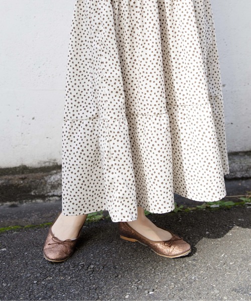 flower（フラワー）の「flower×Treat urself コラボワンピース（ワンピース・レディース・ブラウン/アイボリー・FREE）」の16枚目の写真