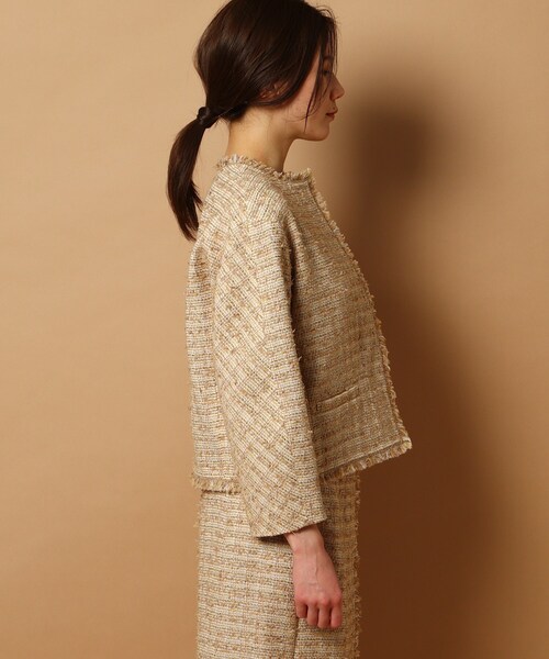 DRESSTERIOR（ドレステリア）の「◇ツィードフリンジジャケット