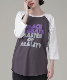 SPINNS | 【Black Sabbath / ブラック・サバス】ラグラン7分袖Ｔシャツ(Tシャツ/カットソー)