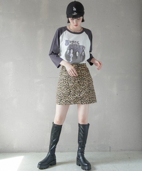 SPINNS(スピンズ)の「【Black Sabbath / ブラック・サバス】ラグラン7分袖Tシャツ(Tシャツ/カットソー・レディース・ホワイト/ブラック・ONESIZE)」の20枚目の写真