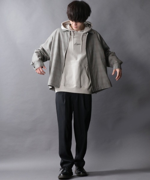 SITRY（シトリー）の「別注 T/R Short Bal Collar Jacket/T/R ショート バルカラージャケット（ステンカラーコート・メンズ・グレイッシュベージュ/ブラック/ベージュ系その他/グレー系その他・M/L）」の10枚目の写真