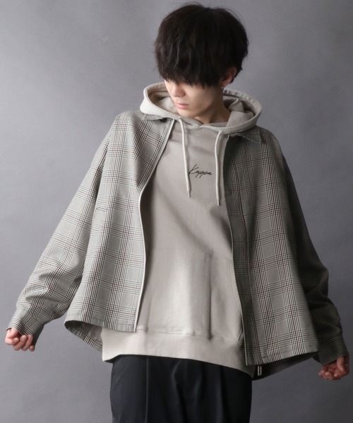SITRY（シトリー）の「別注 T/R Short Bal Collar Jacket/T/R ショート バルカラージャケット（ステンカラーコート・メンズ・グレイッシュベージュ/ブラック/ベージュ系その他/グレー系その他・M/L）」の8枚目の写真