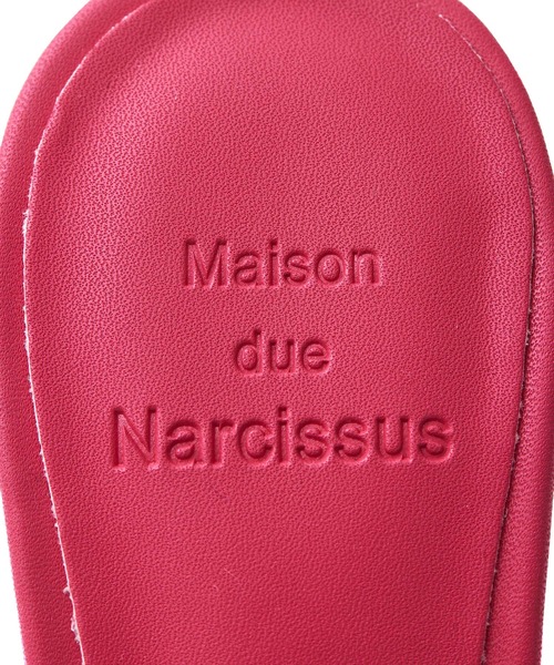 Narcissus(ナルシス)の「【Narcissus】クリアサンダル(サンダル・レディース・ピンク/ブラック・38/36/37)」の10枚目の写真