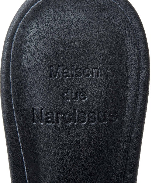 Narcissus(ナルシス)の「【Narcissus】クリアサンダル(サンダル・レディース・ピンク/ブラック・38/36/37)」の6枚目の写真