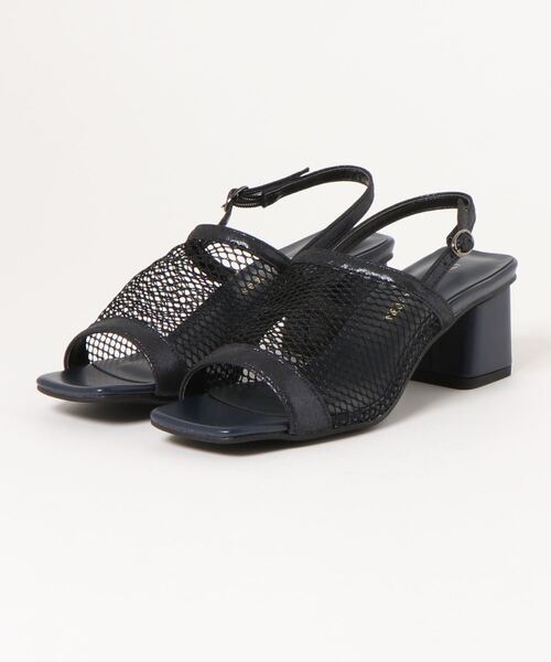 NEUE THE MARKET(ノイエザマーケット)の「フィッシュネットサンダル/93506【日本製】(サンダル・レディース・ネイビー/ブラック/グレー・L/M/S)」の3枚目の写真