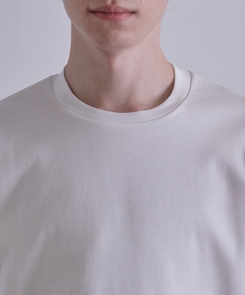 JUNRED（ジュンレッド）の「バックハイネック ロングスリーブ（Tシャツ/カットソー・メンズ・ホワイト/ネイビー/グレー/カーキ・LL/M/L）」の8枚目の写真