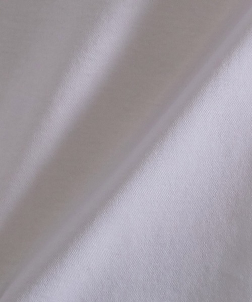 JUNRED（ジュンレッド）の「バックハイネック ロングスリーブ（Tシャツ/カットソー・メンズ・ホワイト/ネイビー/グレー/カーキ・LL/M/L）」の5枚目の写真