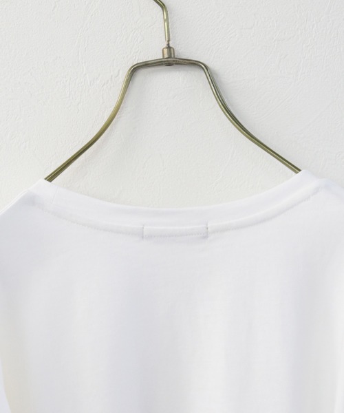 Avvenente（アベネンテ）の「【Avvenente】ハンドライティングTシャツ（Tシャツ/カットソー・レディース・ブラック/オフホワイト・M）」の13枚目の写真