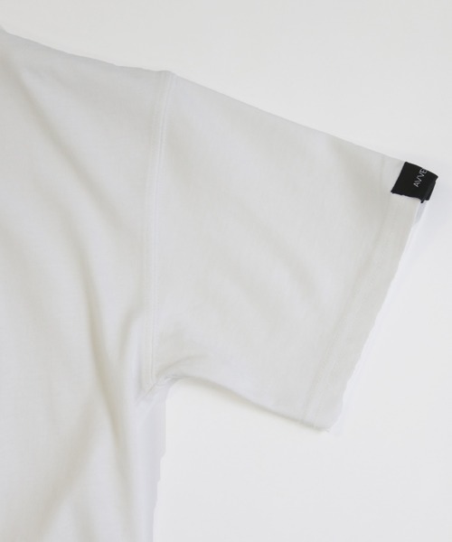 Avvenente（アベネンテ）の「【Avvenente】ハンドライティングTシャツ（Tシャツ/カットソー・レディース・ブラック/オフホワイト・M）」の9枚目の写真