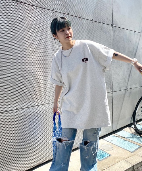 WHO'S WHO gallery（フーズフーギャラリー）の「【KOOKY'N/クーキー】フロッキーミニカレッジTEE（Tシャツ/カットソー・メンズ・ホワイト/アッシュグレー/ブラック/ブルー/グリーン・FREE）」の16枚目の写真