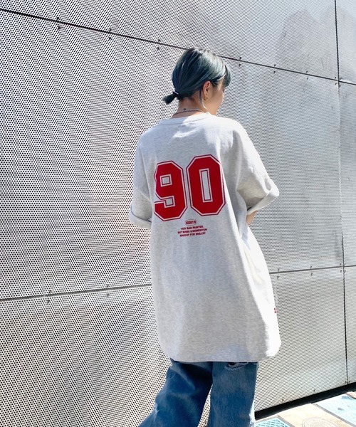 WHO'S WHO gallery（フーズフーギャラリー）の「【KOOKY'N/クーキー】フロッキーミニカレッジTEE（Tシャツ/カットソー・メンズ・ホワイト/アッシュグレー/ブラック/ブルー/グリーン・FREE）」の17枚目の写真