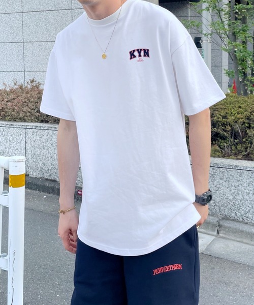 WHO'S WHO gallery（フーズフーギャラリー）の「【KOOKY'N/クーキー】フロッキーミニカレッジTEE（Tシャツ/カットソー・メンズ・ホワイト/アッシュグレー/ブラック/ブルー/グリーン・FREE）」の19枚目の写真