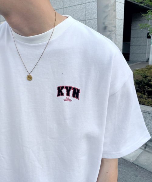 WHO'S WHO gallery（フーズフーギャラリー）の「【KOOKY'N/クーキー】フロッキーミニカレッジTEE（Tシャツ/カットソー・メンズ・ホワイト/アッシュグレー/ブラック/ブルー/グリーン・FREE）」の20枚目の写真